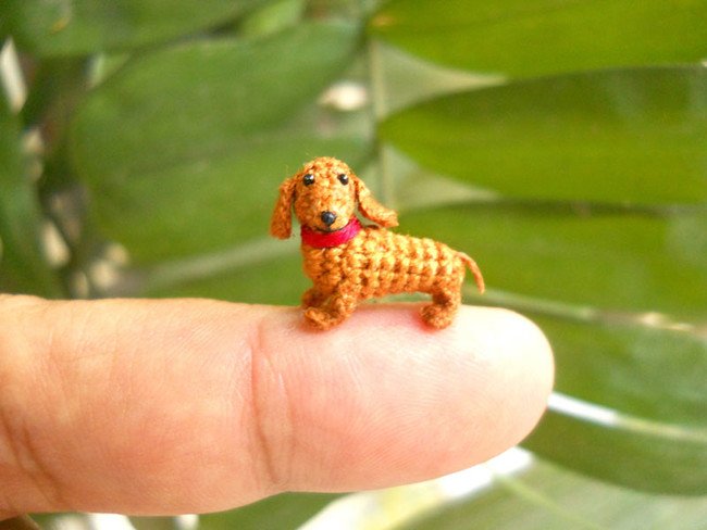 Cute Puppy Tiny Crochets