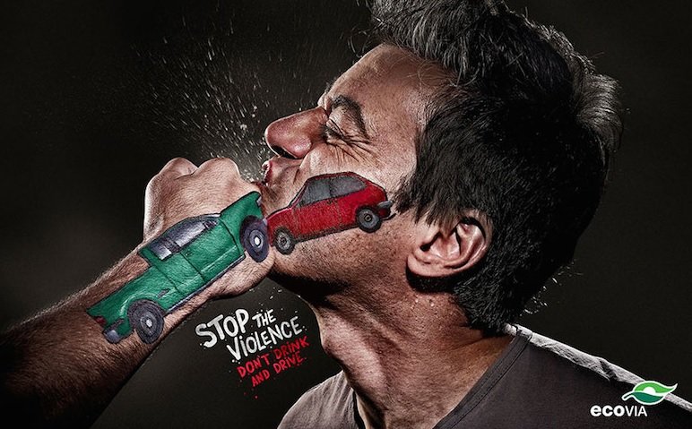 Don't Drink and Drive, Stop the VIOLENCE Activism Ads