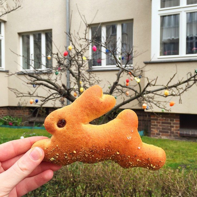 Eat your Easter Bunny Food Art