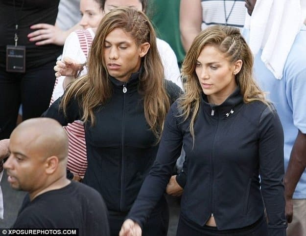 Jennifer Lopez & Stuntman Celebrities Stunts