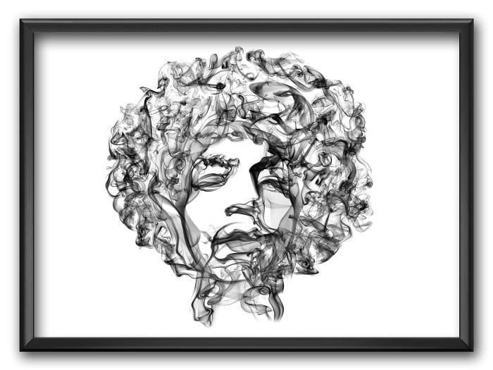 Jimi Hendrix Smoke Posters