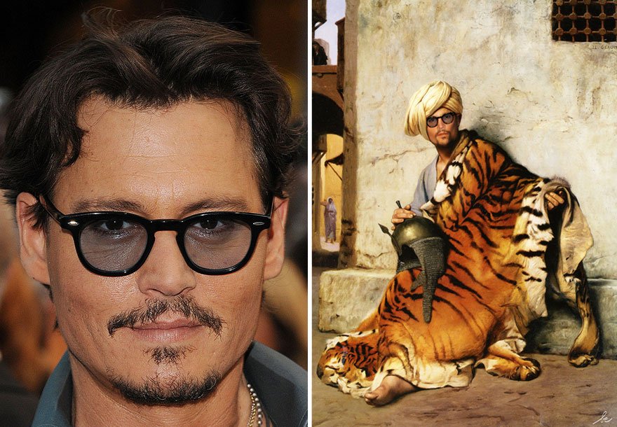 Johnny Depp Historical Celebrities