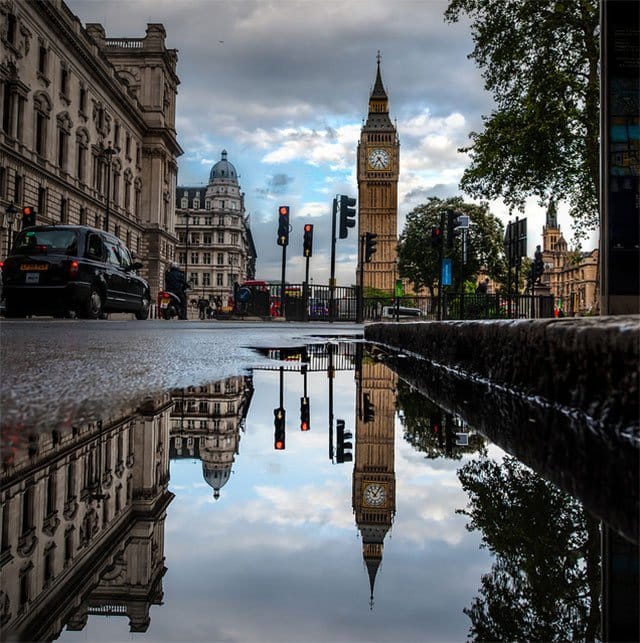 London Water Reflections