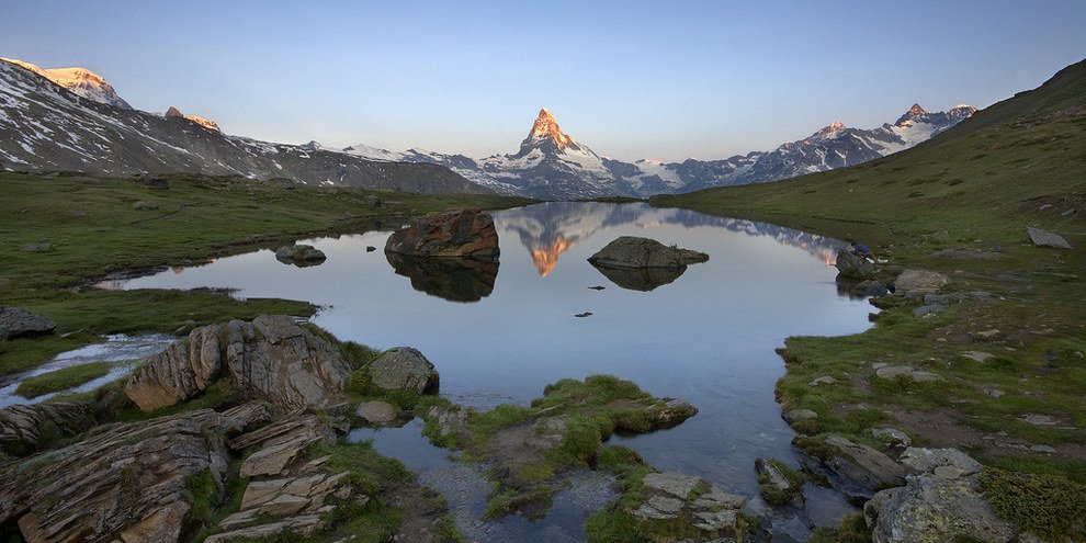 Matterhorn - highest summits in Europe Stunning Switzerland
