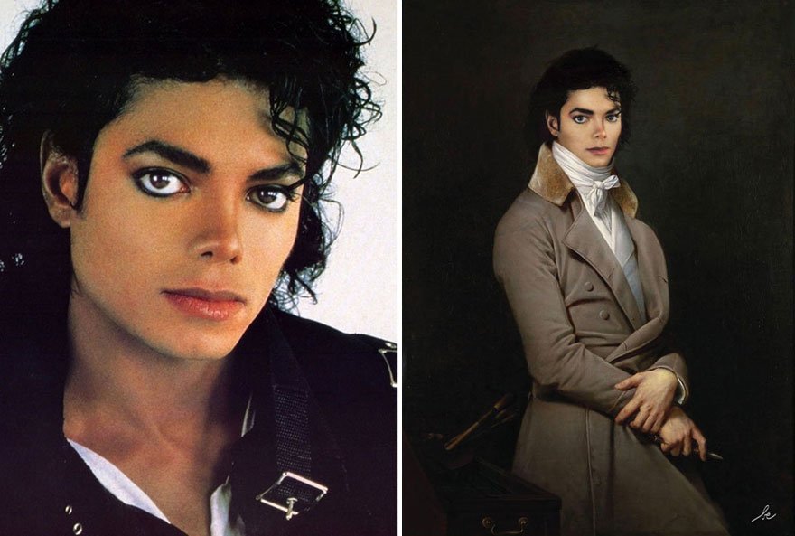 Michael Jackson Historical Celebrities