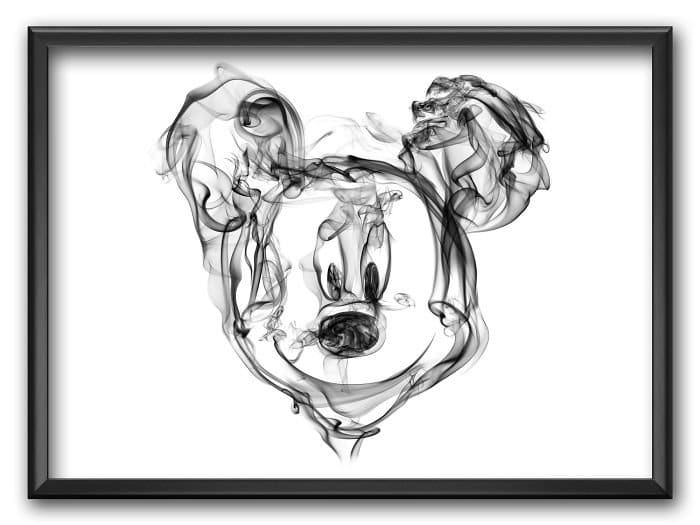 Mickey Mouse Smoke Posters