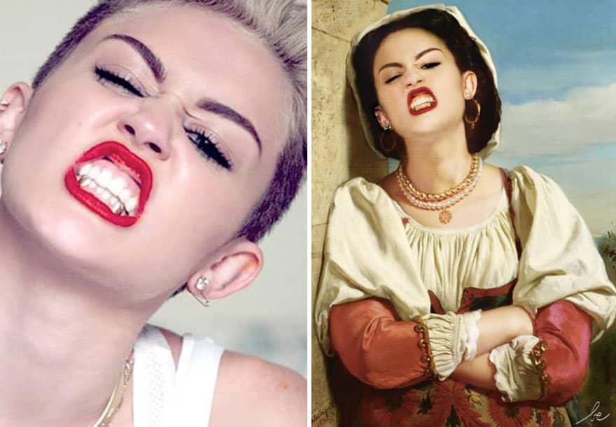 Miley Cyrus Historical Celebrities