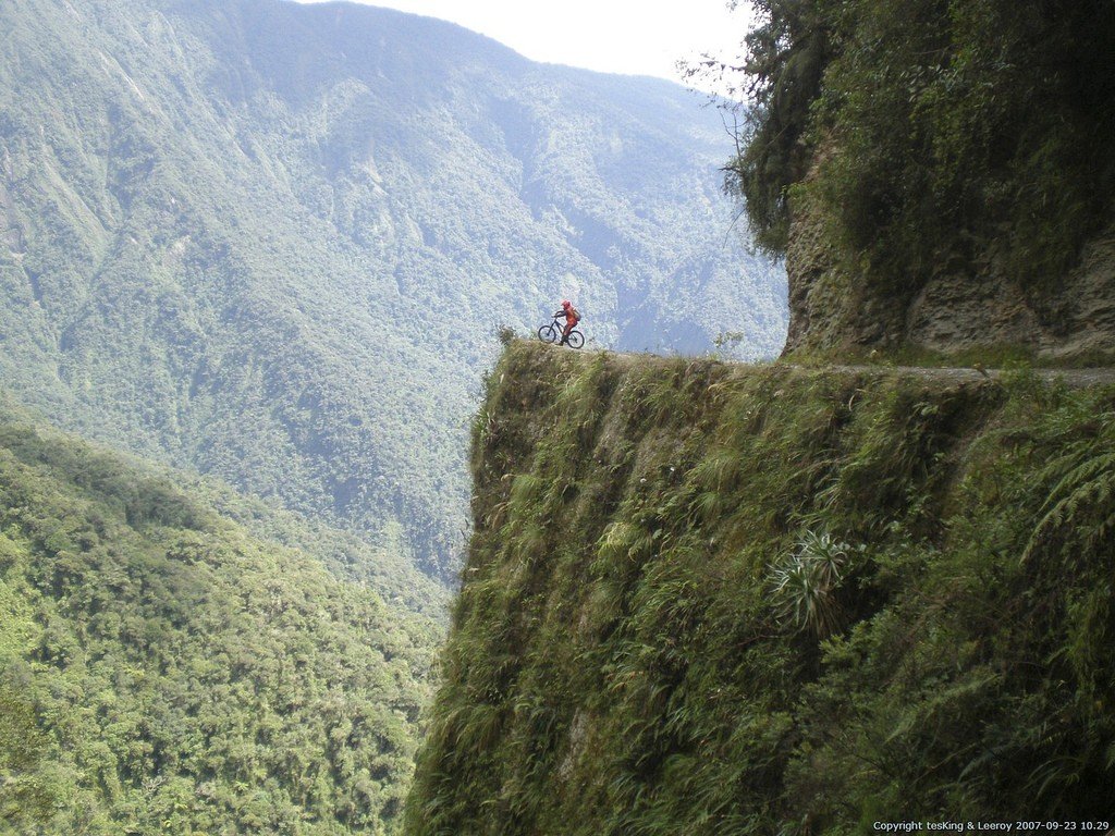 Mountain Biking in the worlds most dangerous road, Bolivia Adventure travel ideas