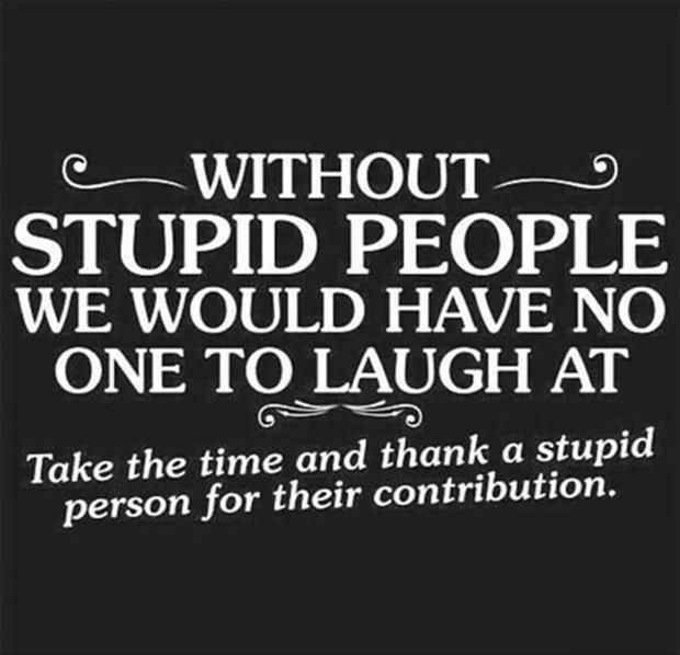 Precious Stupid People Hilarious Facts