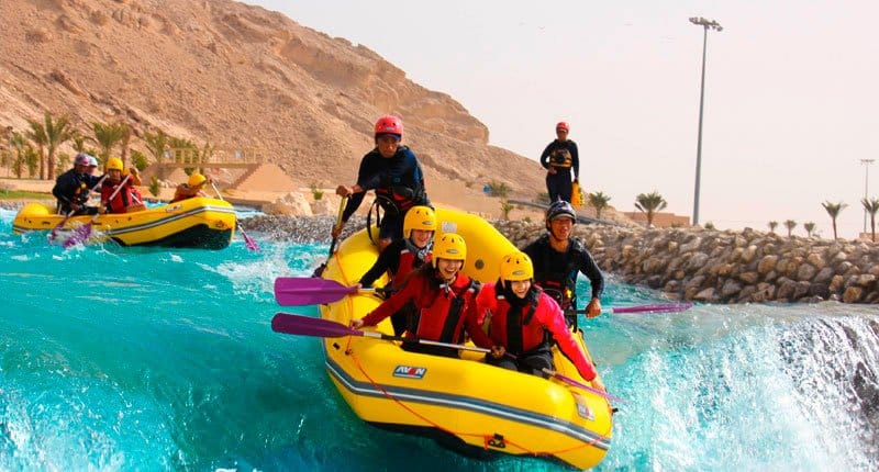 Rafting available, fun unlimited Crazy Dubai