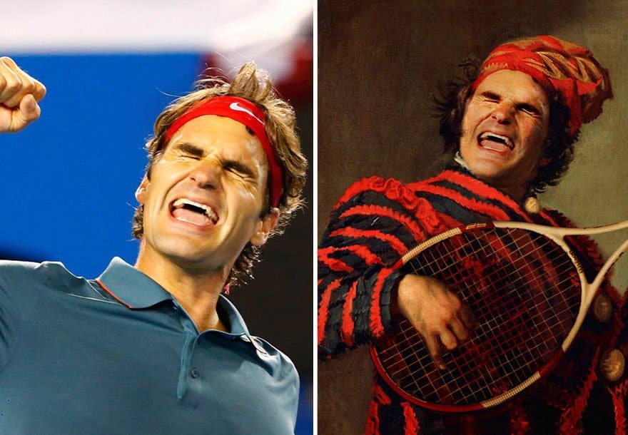 Roger Federer Historical Celebrities