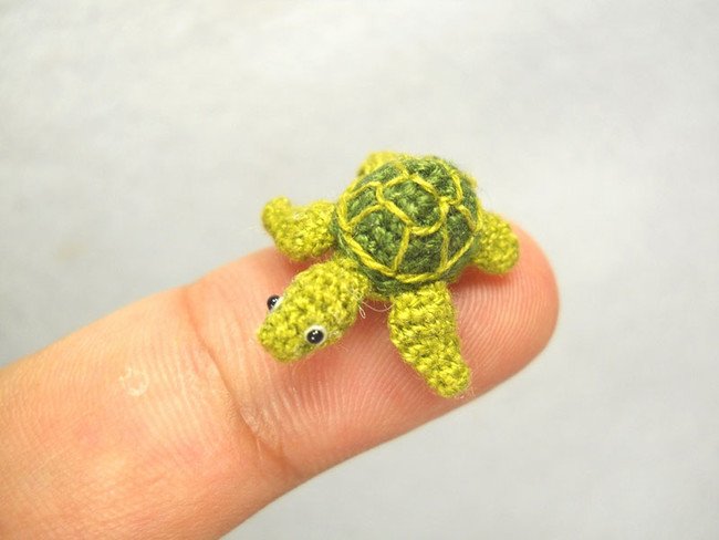 Super Fast Tortoise Tiny Crochet