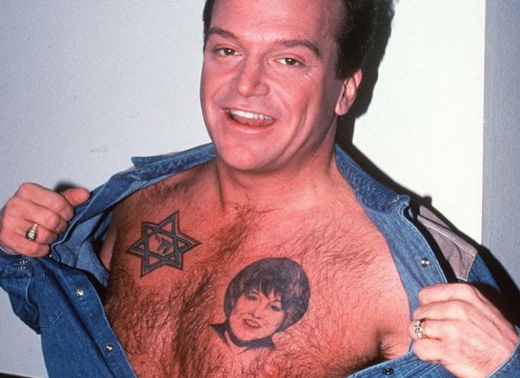 TOM ARNOLD worst celebrity tattoos