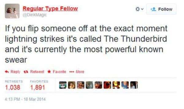 Thunderbird Funny Tweets