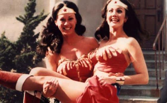 Wonder Woman and Stuntwoman Jeannie Epper Celebrities Stunts