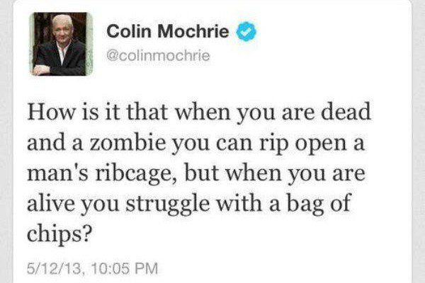 Zombie Funny Tweets
