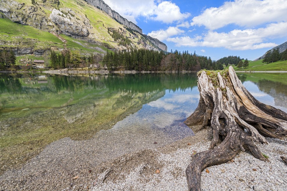 swim in crystal-clear lakes Stunning Switzerland