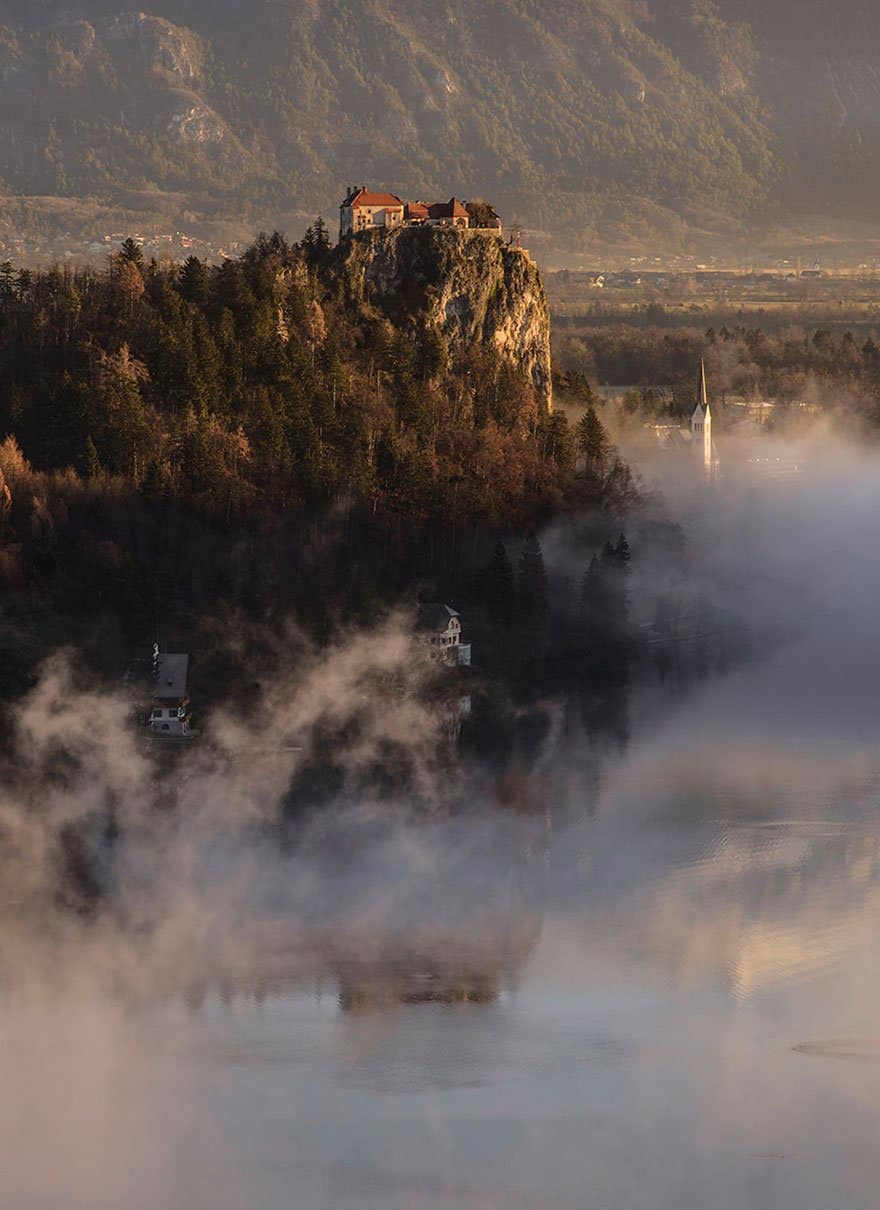 I dream of this house, only one night at least Lake Bled of Slovenia