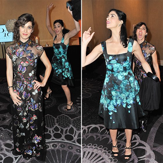 Lizzy Caplan and Sarah Silverman Celebrity Spoilers
