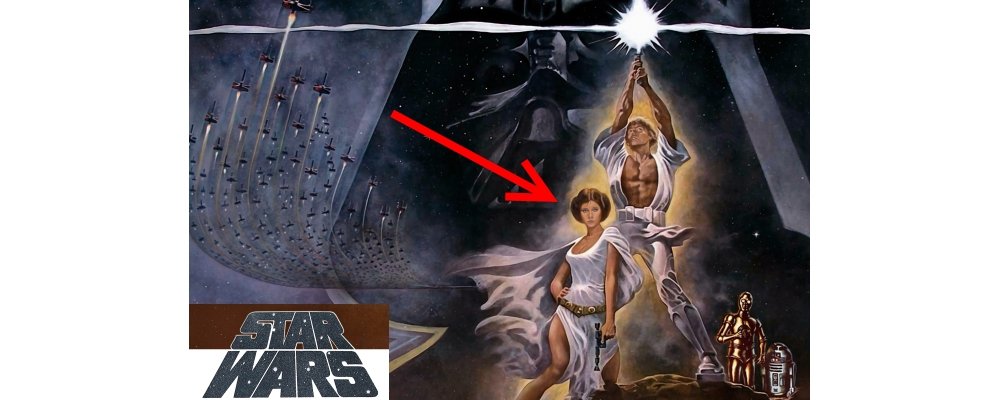 Star Wars Secrets - A New Hope - Original Poster Arrow