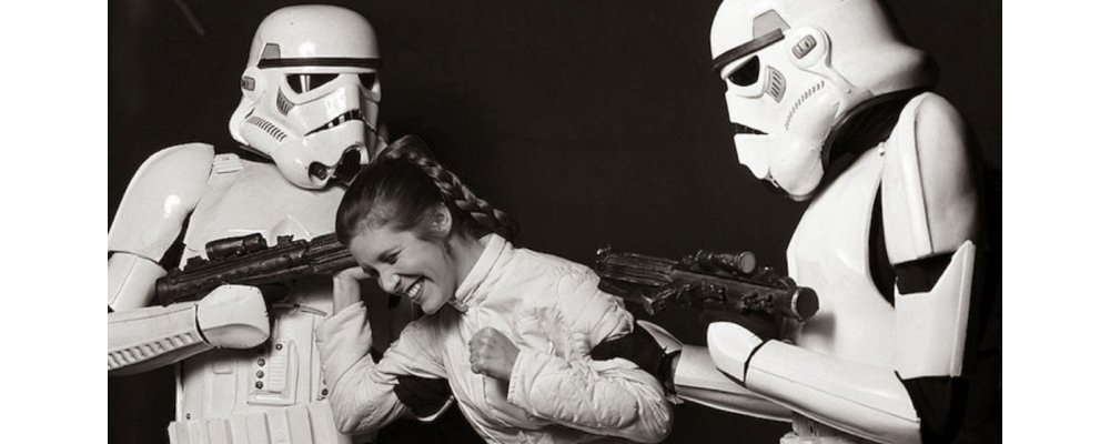Star Wars Secrets - The Empire Strikes Back - Princess Leia and Stormtroopers