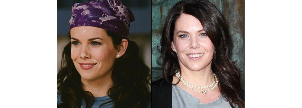 Gilmore Girls Fun Facts - Then and Now 1 - Lauren Graham