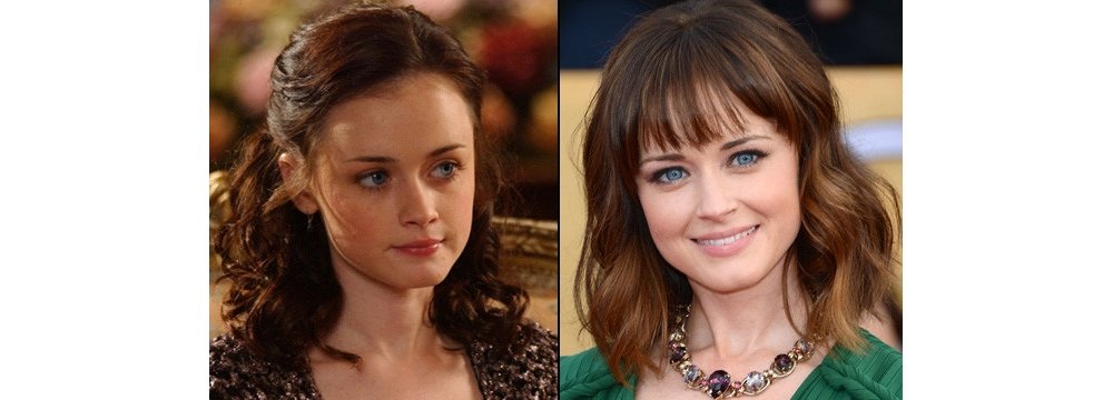 Gilmore Girls Fun Facts - Then and Now 2 - Alexis Bledel