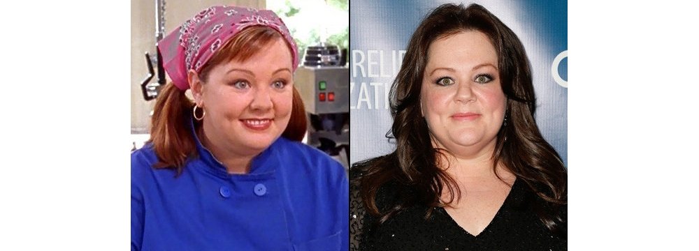 Gilmore Girls Fun Facts - Then and Now 3 - Melissa McCarthy