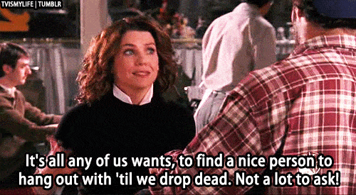 Gilmore Girls Fun Facts - Animated GIF - nice person