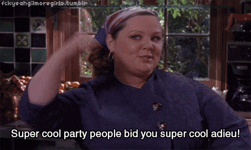 Gilmore Girls Fun Facts - Animated GIF - party