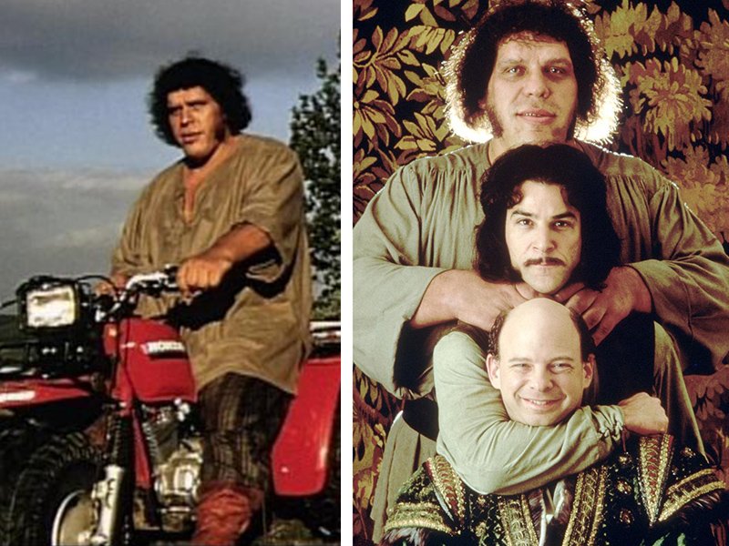 The Princess Bride Fun Facts From Behind the Scenes - Inigo Vezzini Andre the Giant on ATV