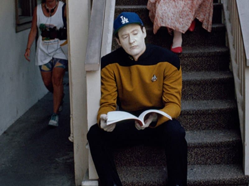Star Trek the Next Generation Tales From the Set - Data in Baseball Hat