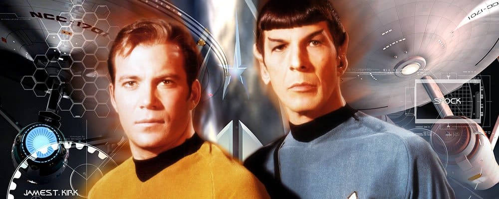 Star Trek The Original Series Secrets - Kirk Spock Enterprise