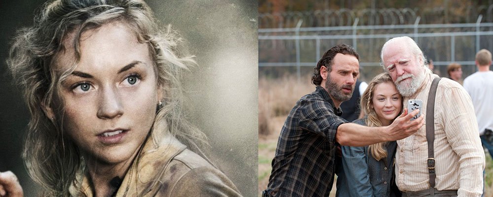 The Walking Dead Surprising Stories From Behind The Scenes - Beth Rick Hershel