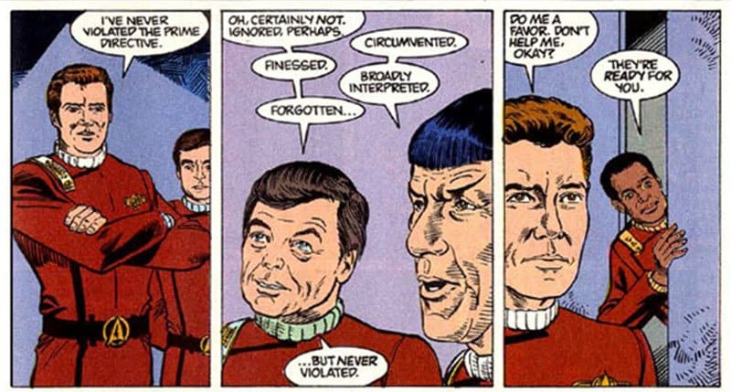 Star Trek The Original Series Secrets - Comic