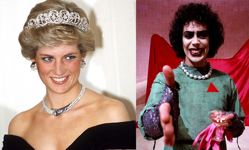 Rocky Horror Picture Show Strange Stories From Behind the Scenes - Princess Diana Frank