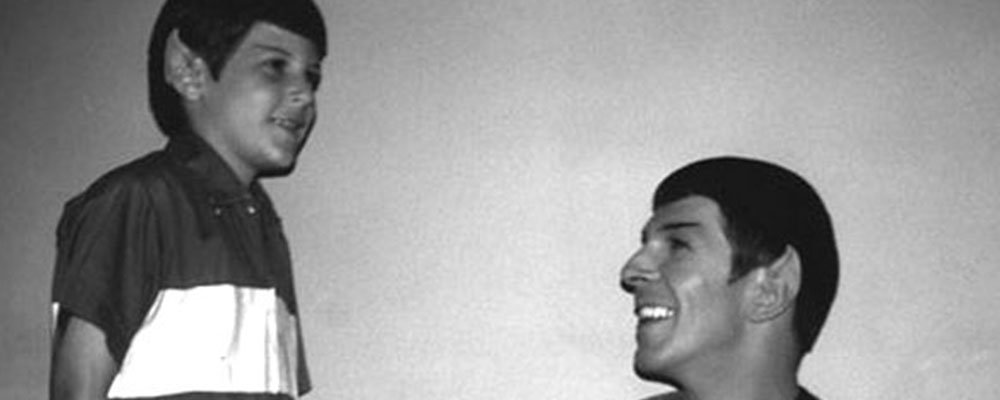 Star Trek The Original Series Secrets - Spock With Kid Vulcan