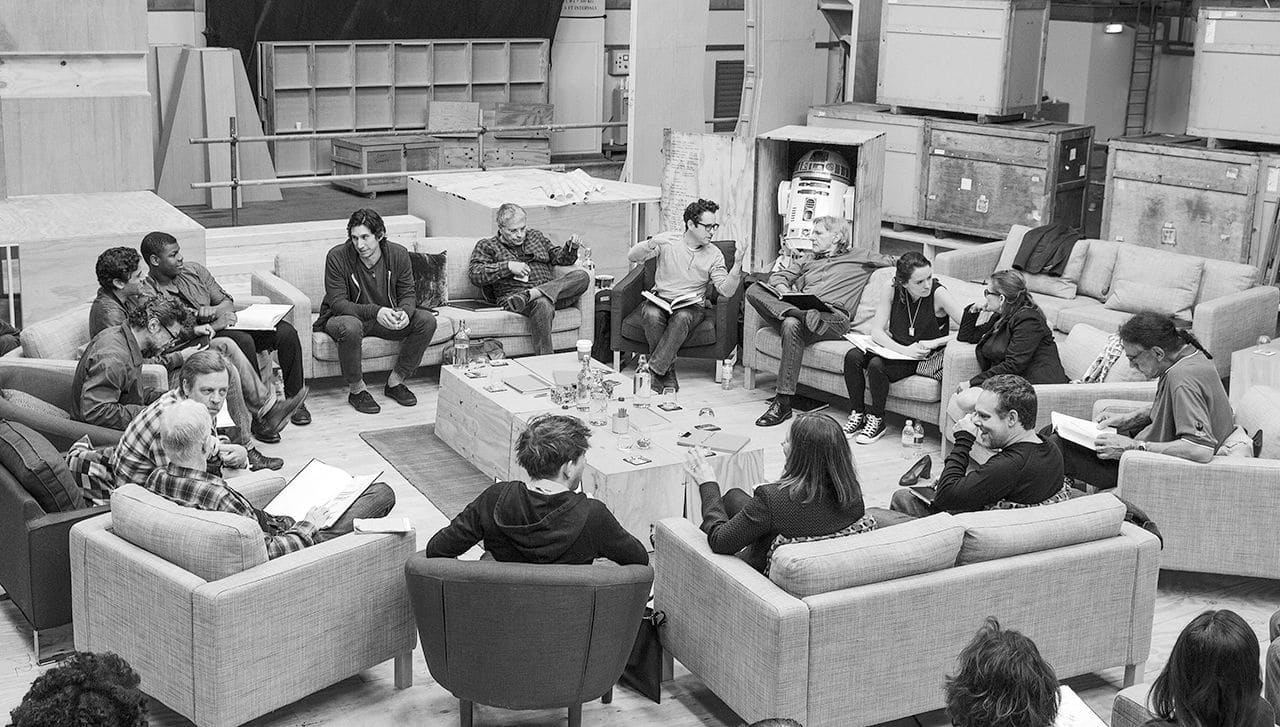 Star Wars VII The Force Awakens 36 - Script Reading