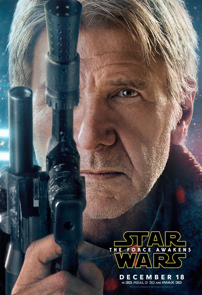 Star Wars VII The Force Awakens 47 - Character Poster Han Solo