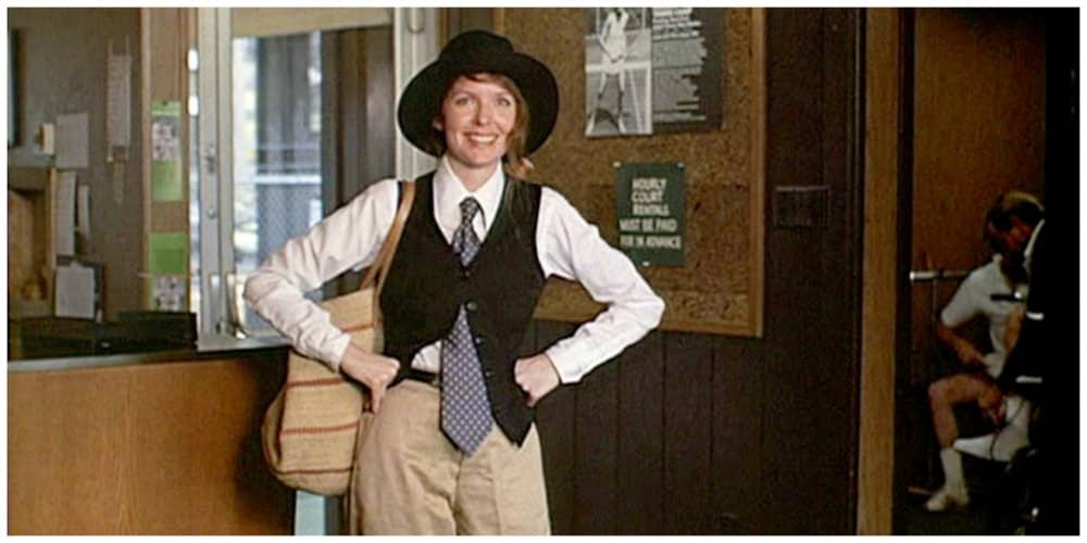 annie hall clothing style