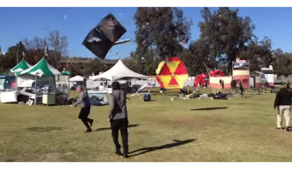 You Need To See This Tornado At the Rose Bowl “Dust Devil”