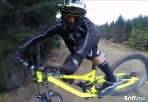 Mountain Biking Selfie Video
