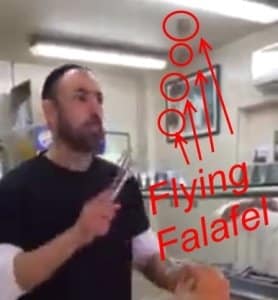 Dough Tricks Flying Falafel