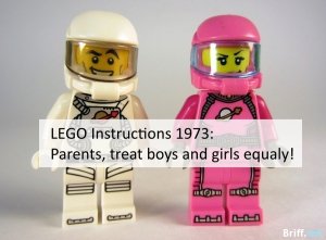 Lego Instructions 1974 Treat Boys and Girls Equaly