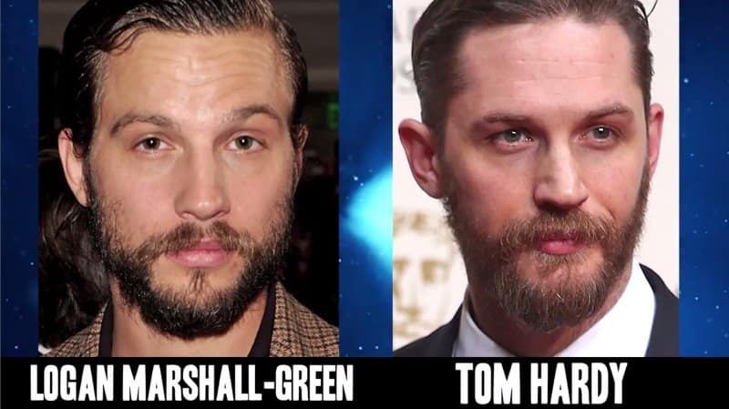 10. Tom Hardy and Logan Marshall-Green.