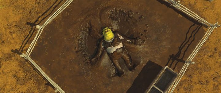 Shrek Mud Bath Bing Images.
