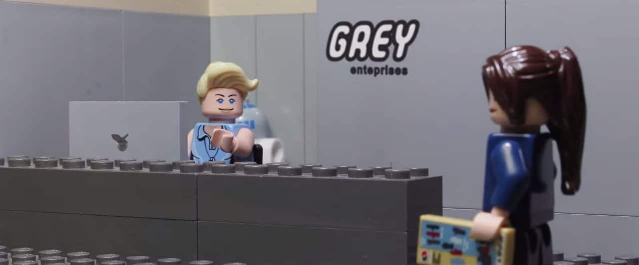 Fifty Shades Of Grey Hot Lego Trailer