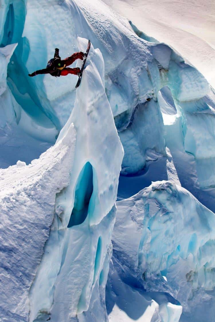 Glacierboarding High Place