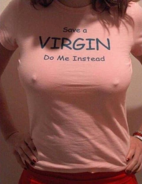 Funny Sexy T-Shirts 3 - Save a virgin