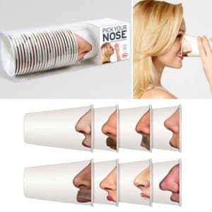 “Pick Your Nose” Paper Cups Great Packages